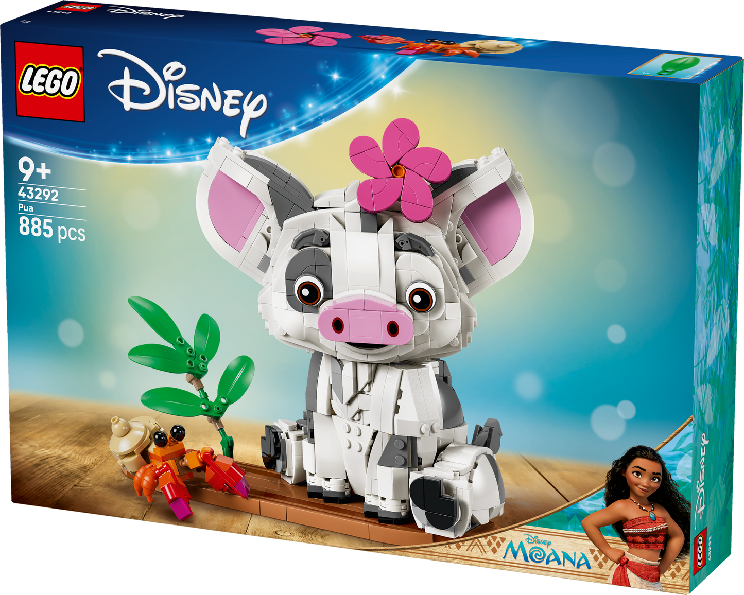 LEGO® | Disney: Pua (43292) - box detail