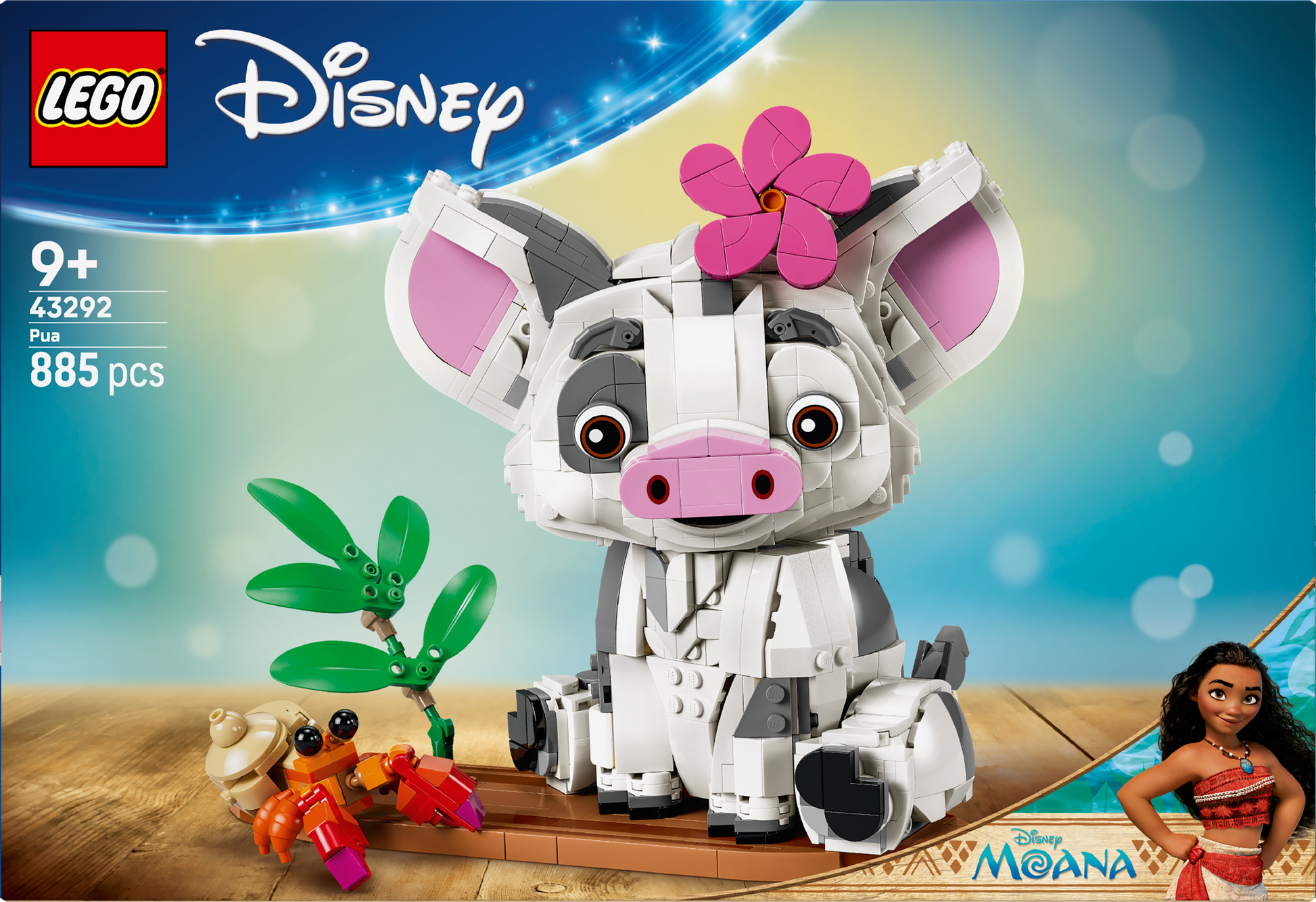 LEGO® | Disney: Pua (43292) - box back