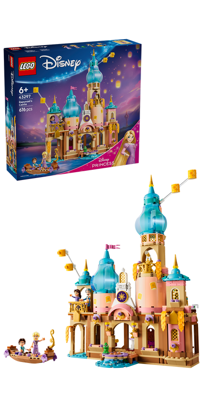 LEGO® | Disney: Rapunzel's Castle (43297) - box and product image