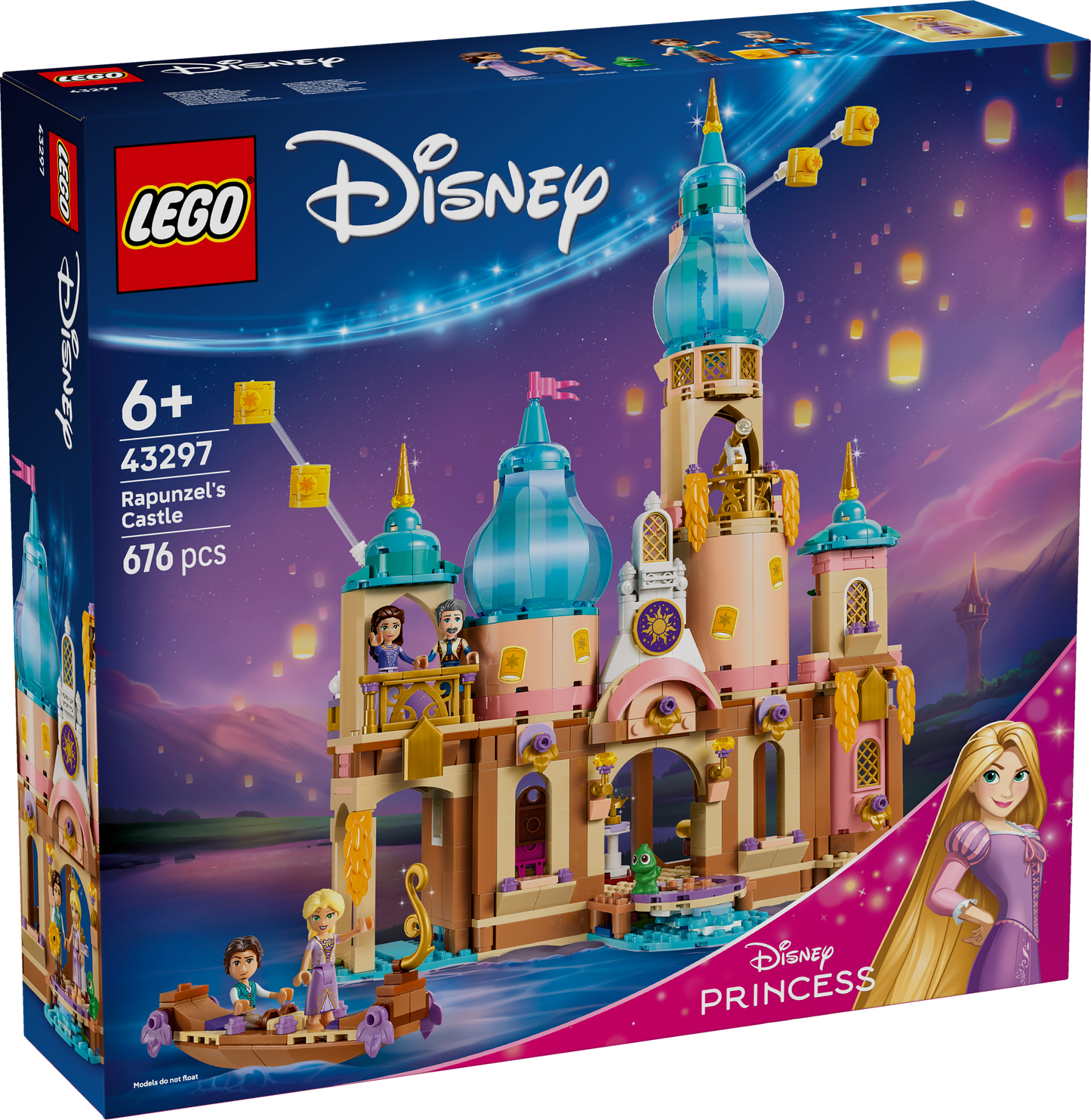 LEGO® | Disney: Rapunzel's Castle (43297) - box front