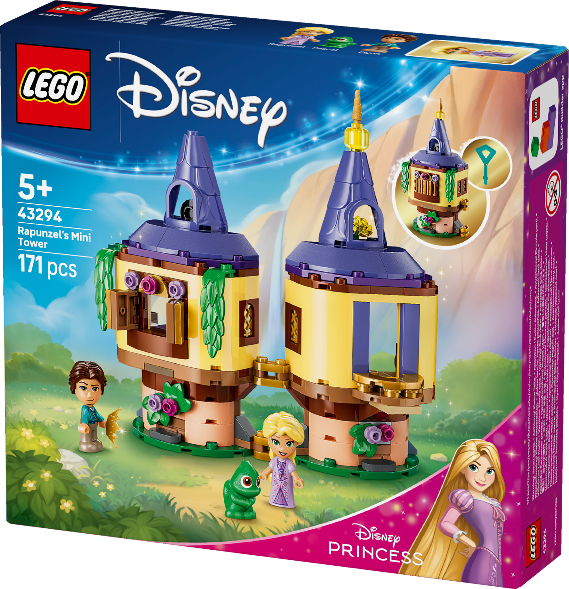 LEGO® | Disney: Rapunzel's Mini Tower (43294) - box detail