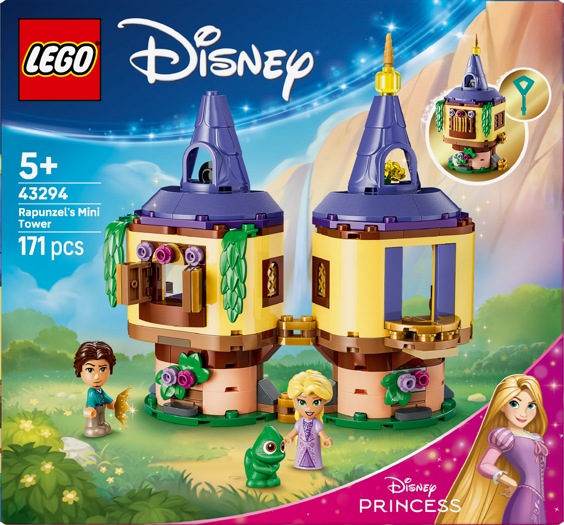 LEGO® | Disney: Rapunzel's Mini Tower (43294) - box back