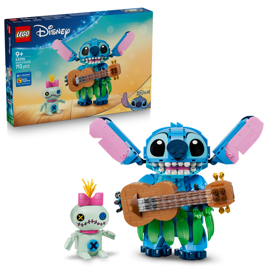 LEGO® | Disney: Stitch & Scrump (43296) - box and product image