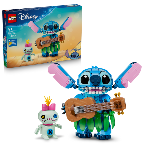 LEGO® | Disney: Stitch & Scrump (43296) - box and product image