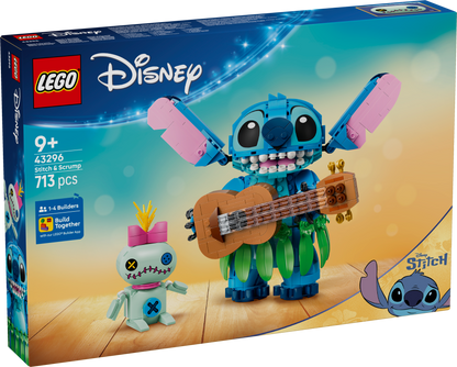 LEGO® | Disney: Stitch & Scrump (43296) - box front