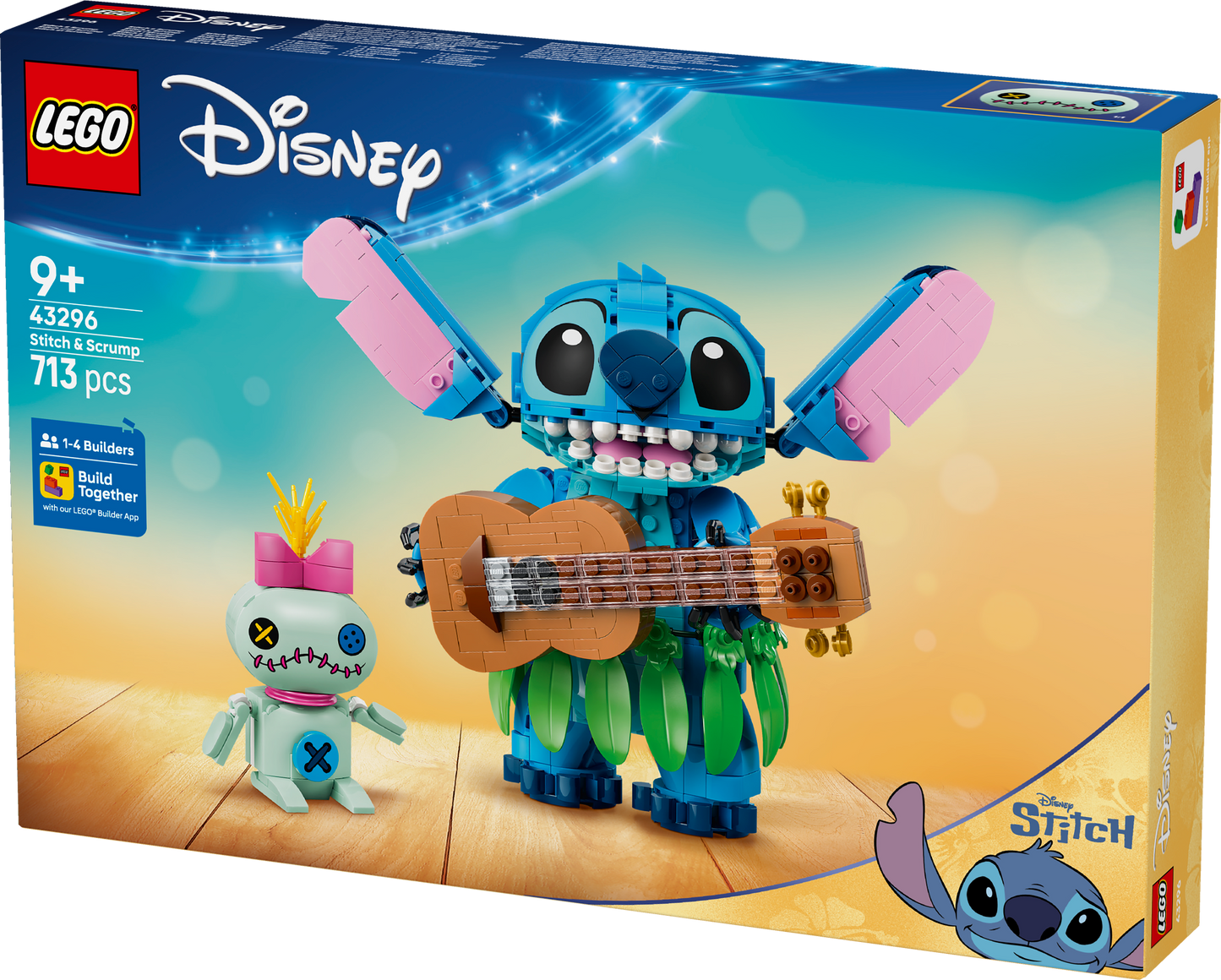 LEGO® | Disney: Stitch & Scrump (43296) - box detail