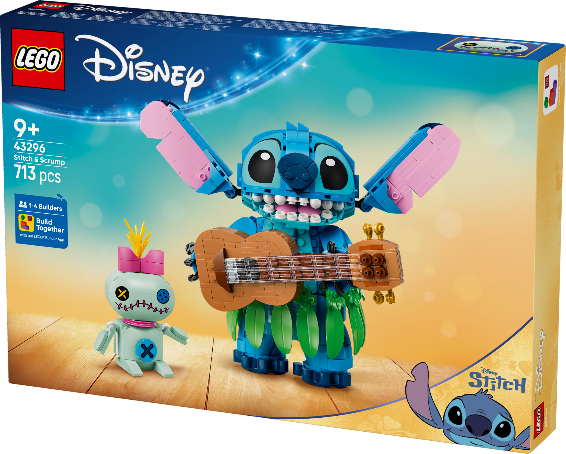 LEGO® | Disney: Stitch & Scrump (43296) - box detail