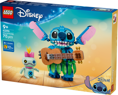 LEGO® | Disney: Stitch & Scrump (43296) - box detail