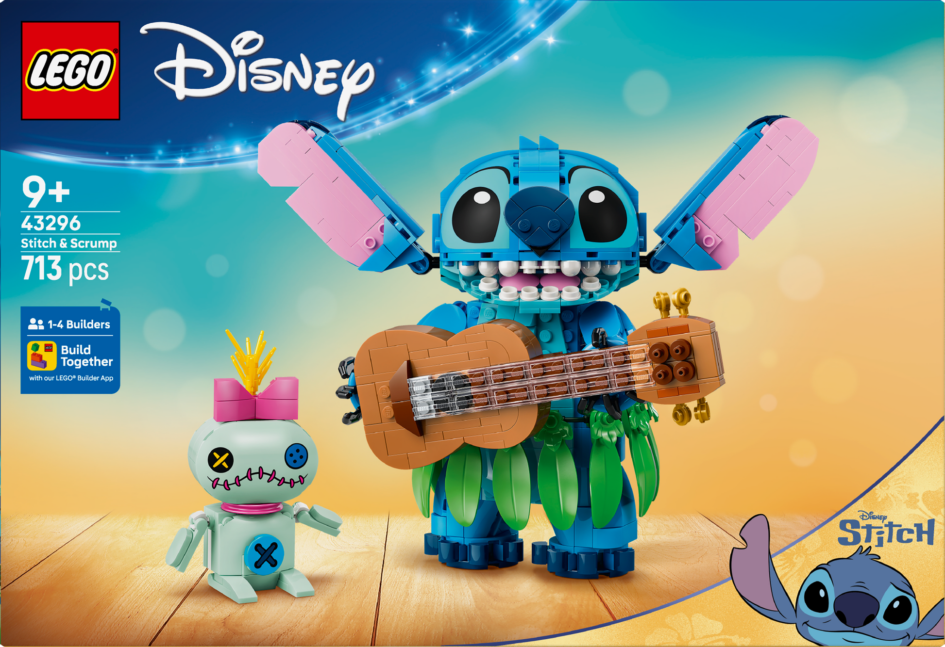 LEGO® | Disney: Stitch & Scrump (43296) - box back