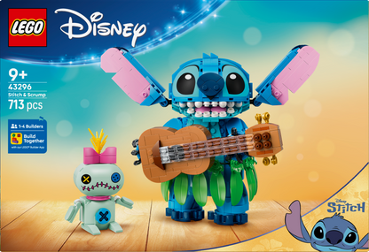 LEGO® | Disney: Stitch & Scrump (43296) - box back
