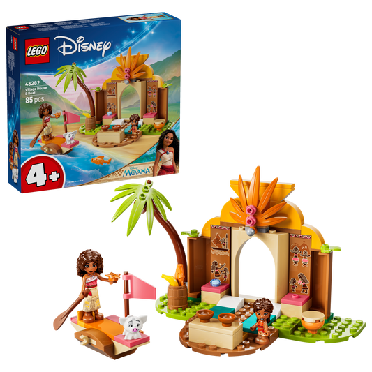 LEGO® | Disney: Village House & Boat (43282) - box and product image