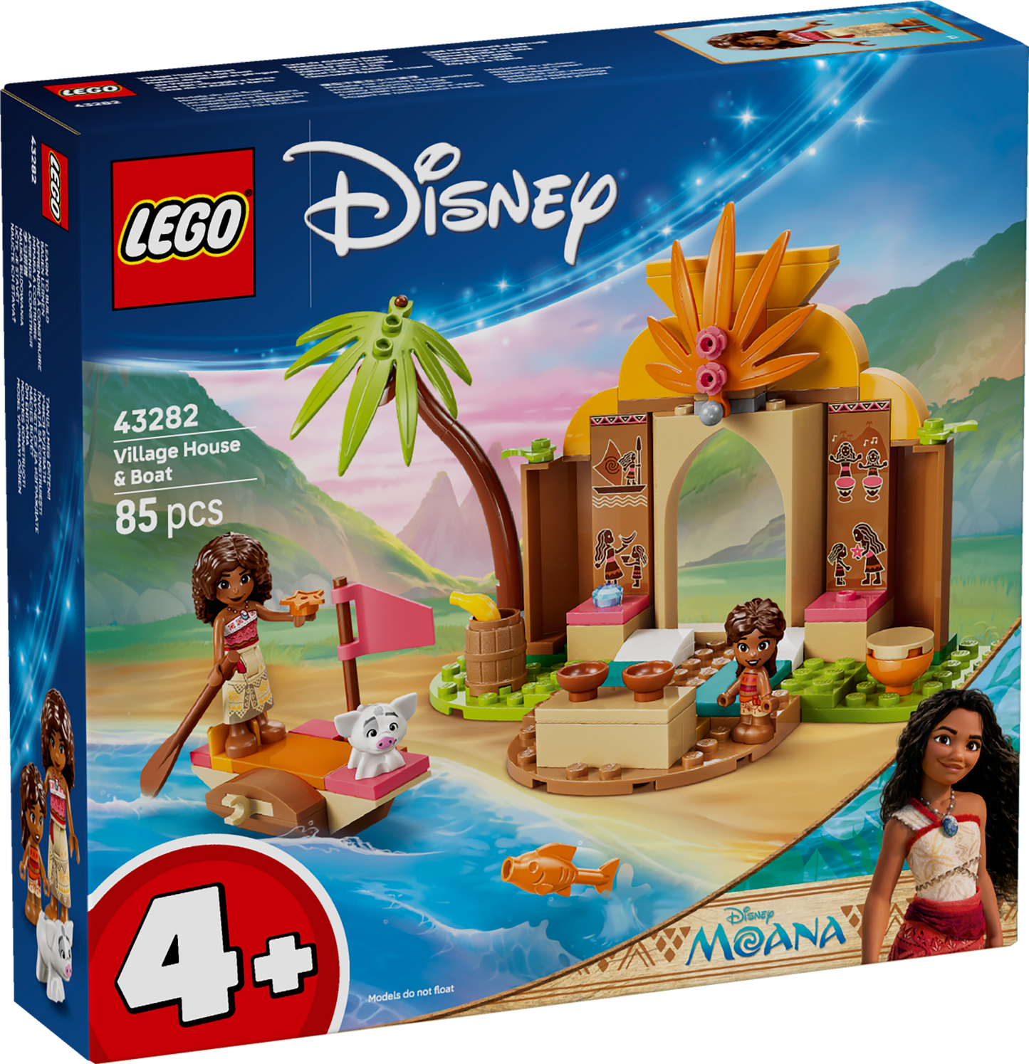 LEGO® | Disney: Village House & Boat (43282) - box front