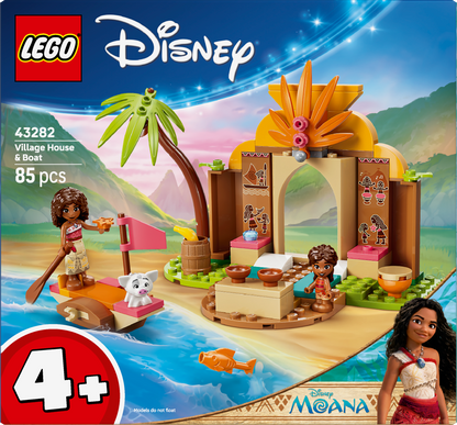 LEGO® | Disney: Village House & Boat (43282) - box back