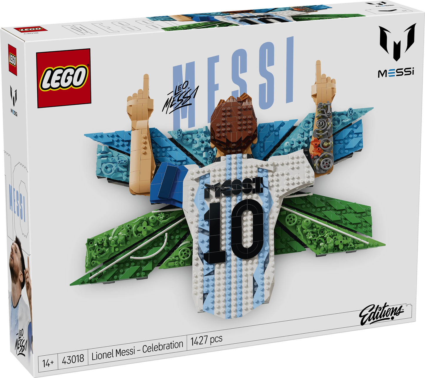 LEGO® | Editions: Lionel Messi: Celebration (43018) - box front