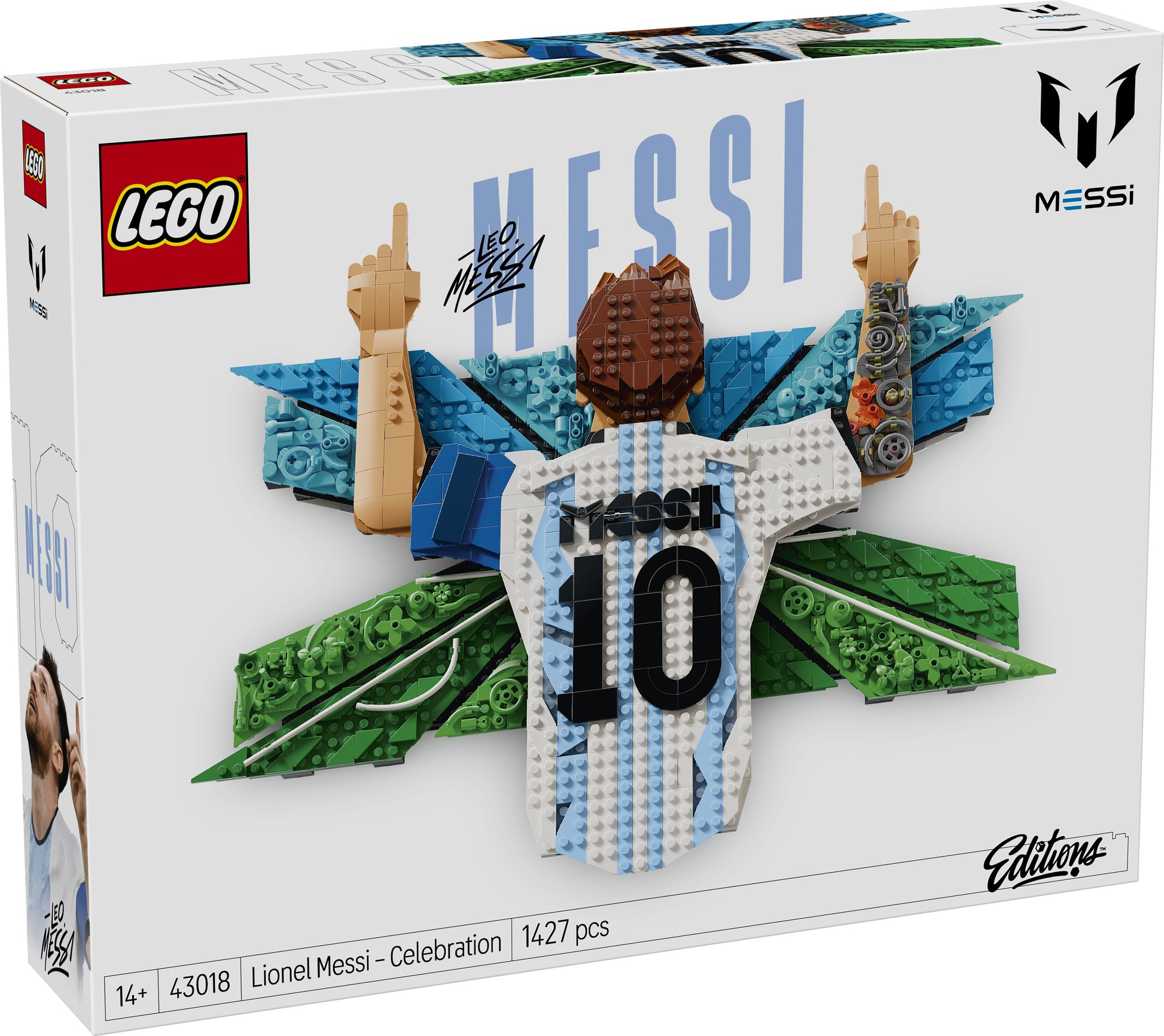 LEGO® | Editions: Lionel Messi: Celebration (43018) - box front