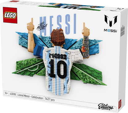 LEGO® | Editions: Lionel Messi: Celebration (43018) - box detail