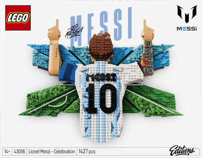 LEGO® | Editions: Lionel Messi: Celebration (43018) - box back