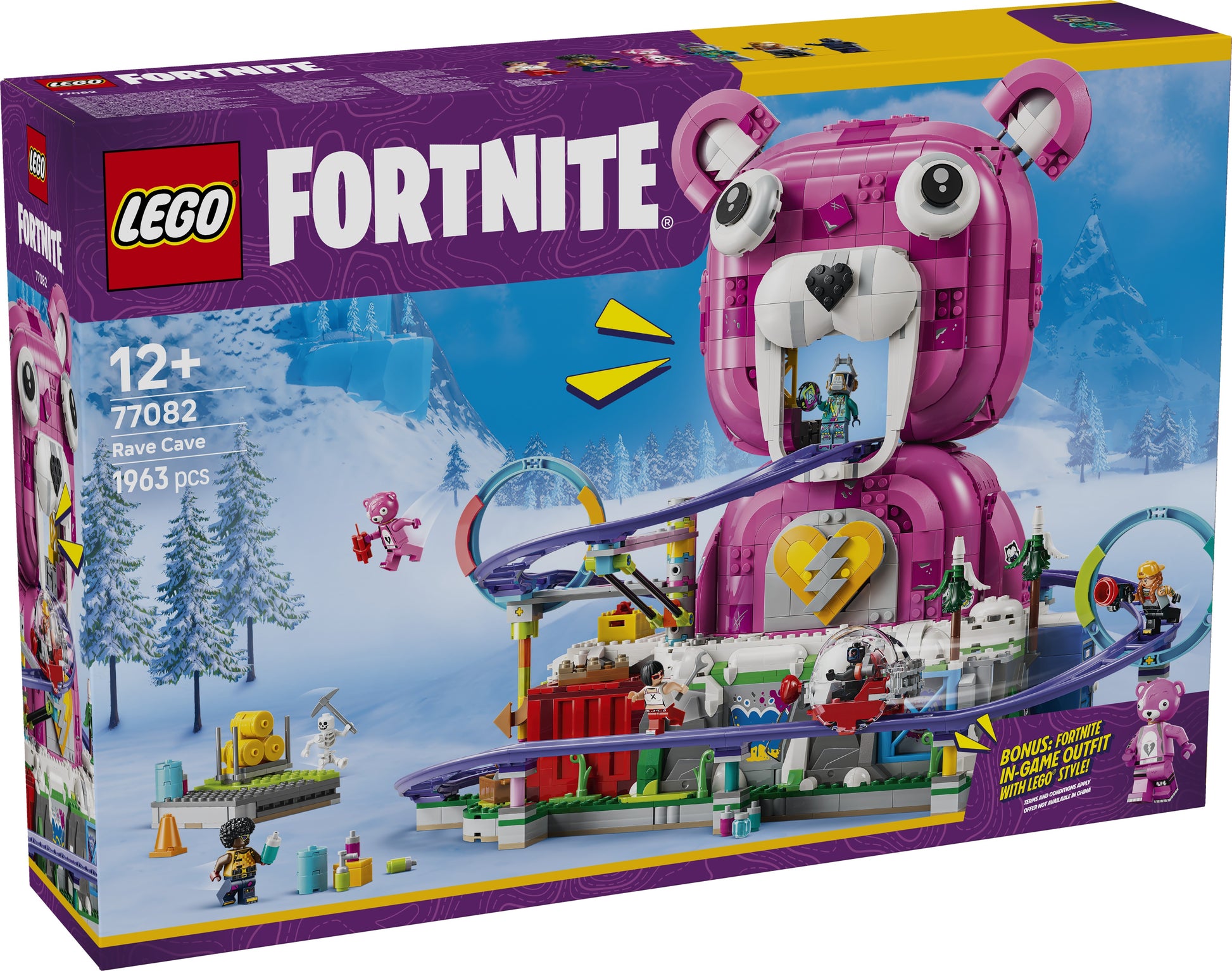 LEGO® | Fortnite: Rave Cave (77082) - box front