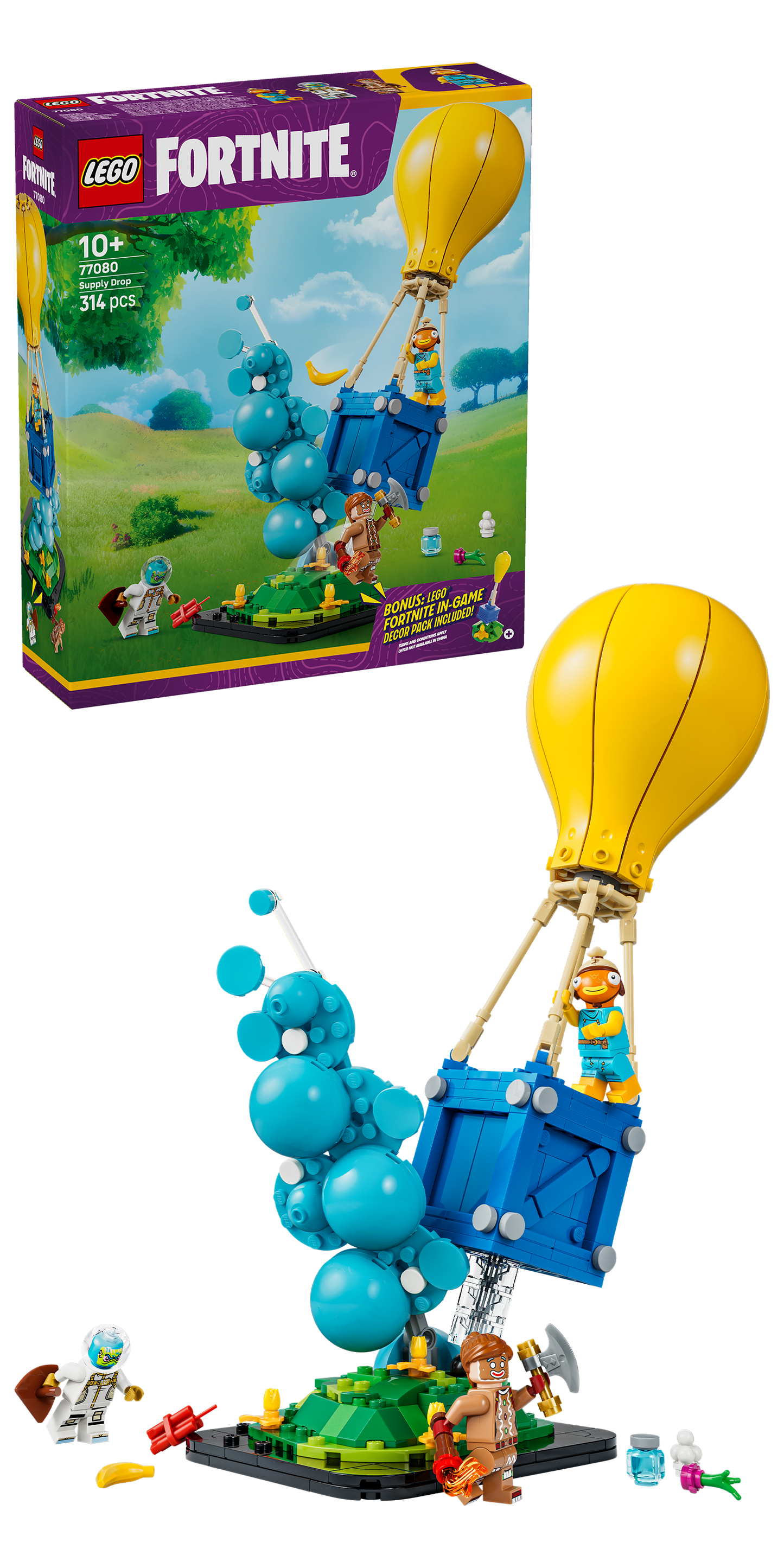 LEGO® | Fortnite: Supply Drop (77080) - box and product image
