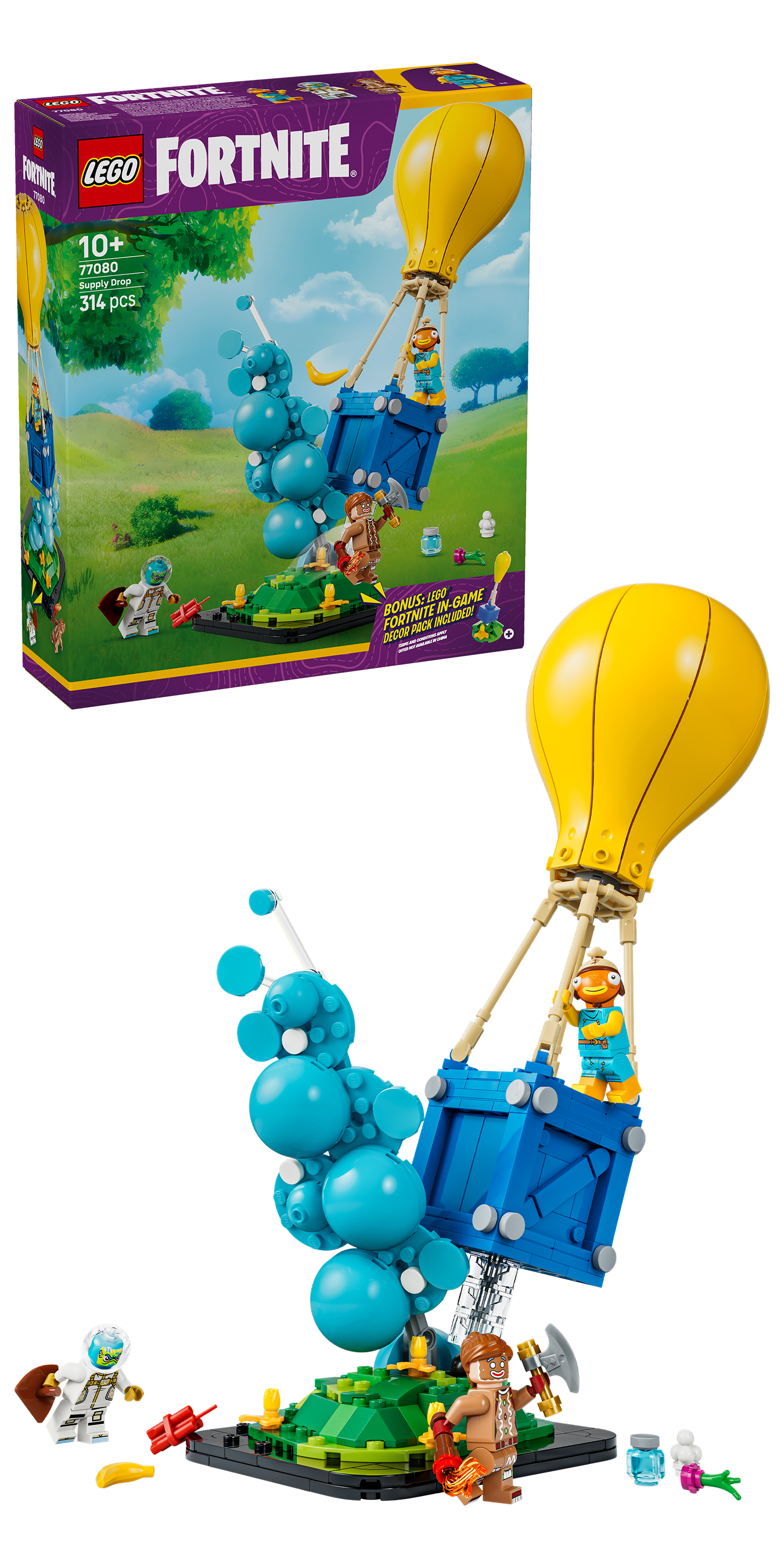 LEGO® | Fortnite: Supply Drop (77080) - box and product image