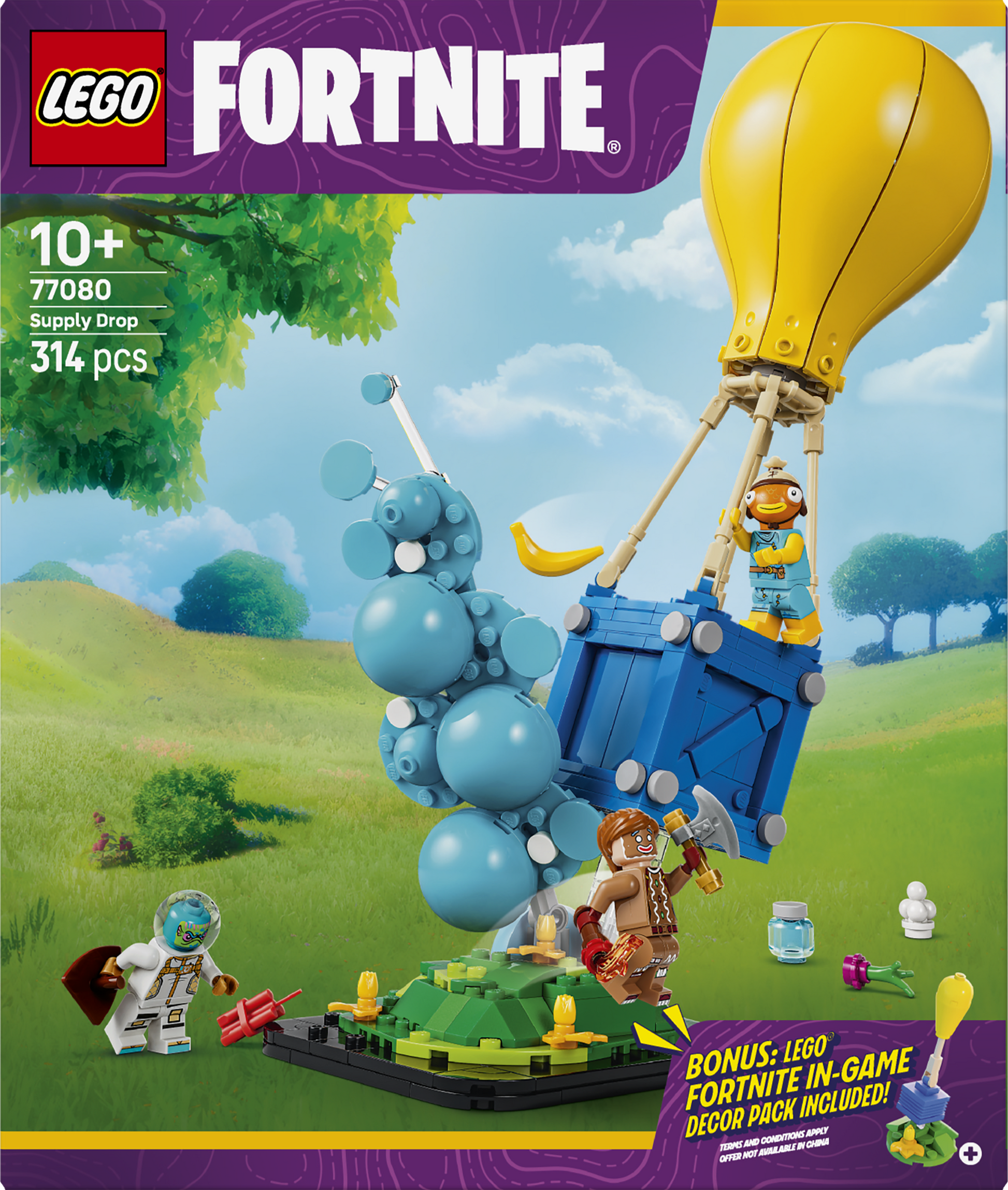 LEGO® | Fortnite: Supply Drop (77080) - box back
