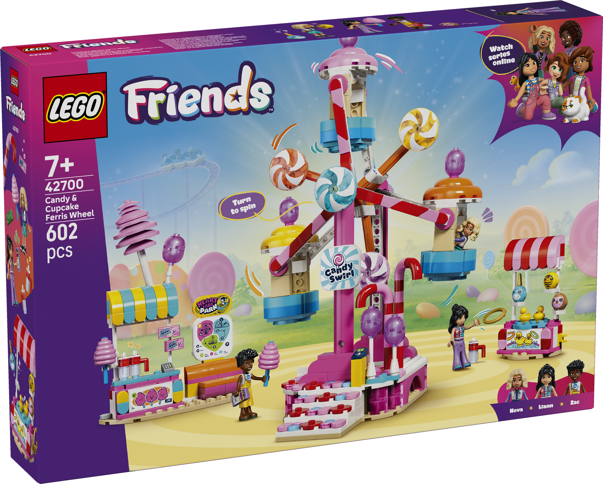 LEGO® | Friends: Candy & Cupcake Ferris Wheel (42700) - box front