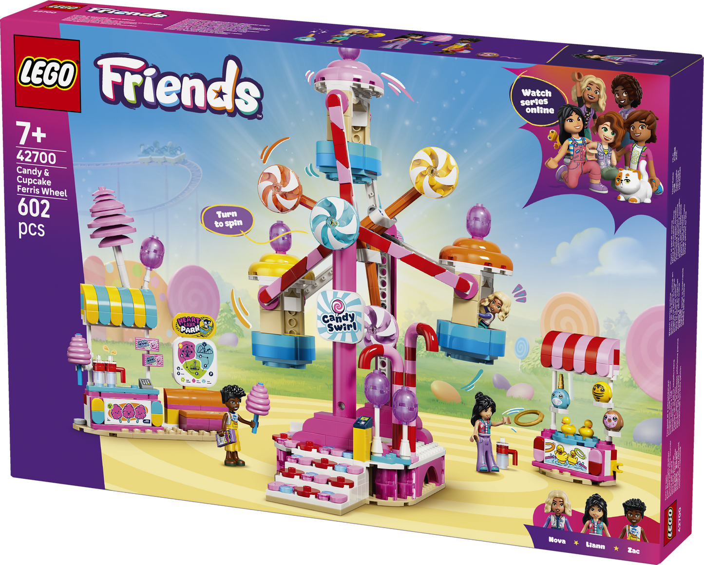 LEGO® | Friends: Candy & Cupcake Ferris Wheel (42700) - box detail