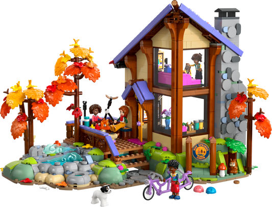 LEGO® | Friends: Cozy Fall Forest Cabin (42705) - product image