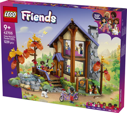 LEGO® | Friends: Cozy Fall Forest Cabin (42705) - box detail