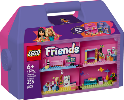 LEGO® | Friends: Creative Dollhouse Suitcase (42697) - box front