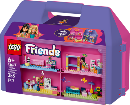 LEGO® | Friends: Creative Dollhouse Suitcase (42697) - box detail