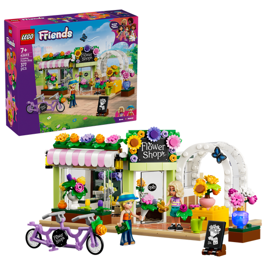 LEGO® | Friends: Creative Flower Shop (42693) - box and product image