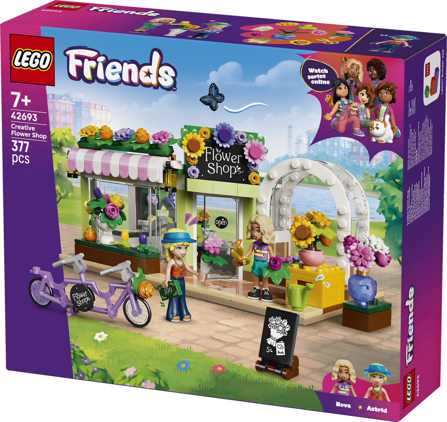 LEGO® | Friends: Creative Flower Shop (42693) - box detail