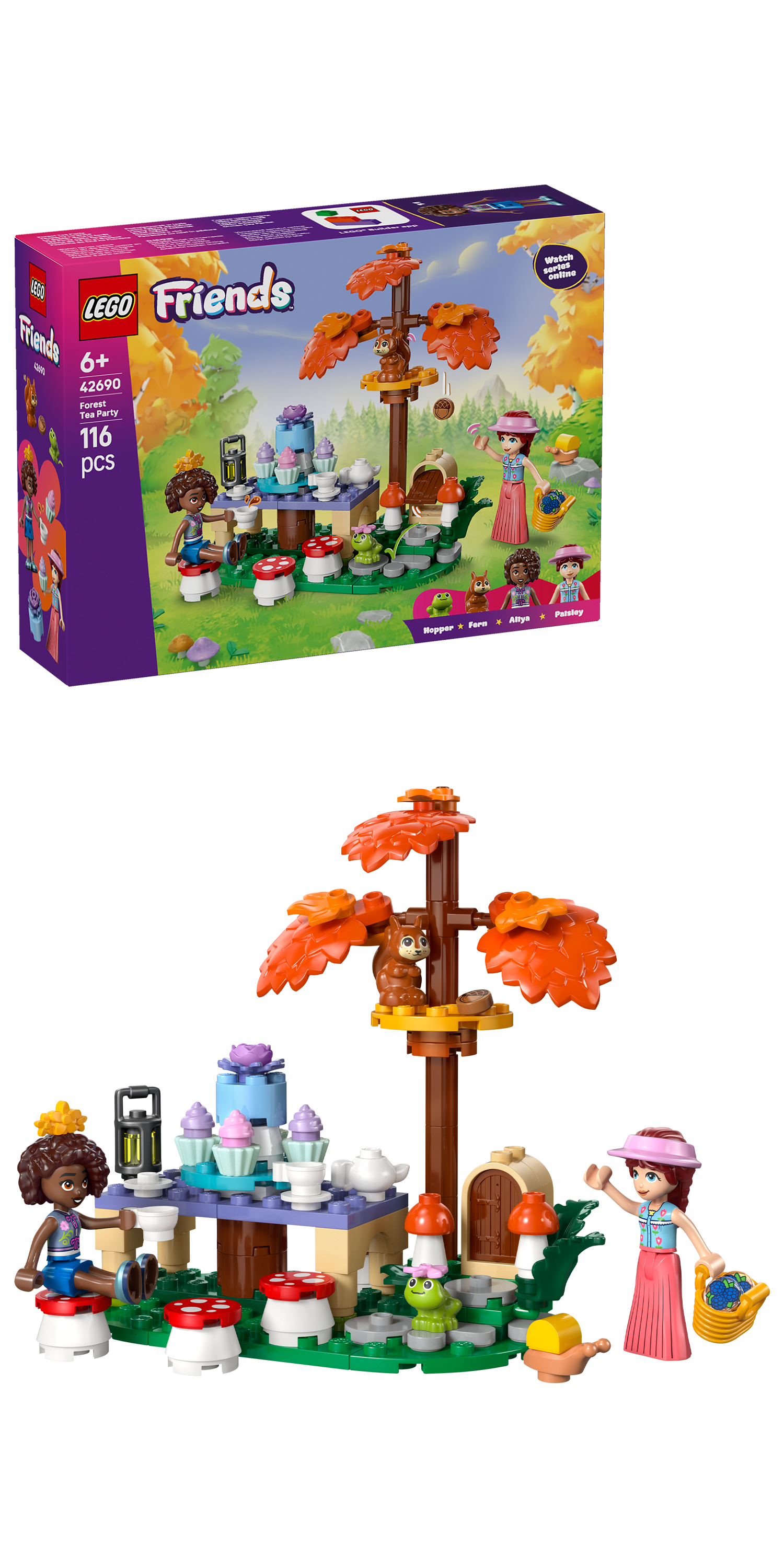 LEGO® | Friends: Forest Tea Party (42690) - box and product image