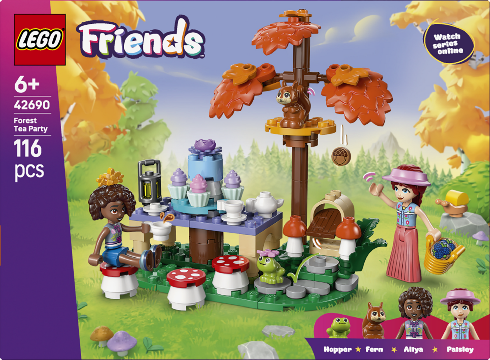 LEGO® | Friends: Forest Tea Party (42690) - box back