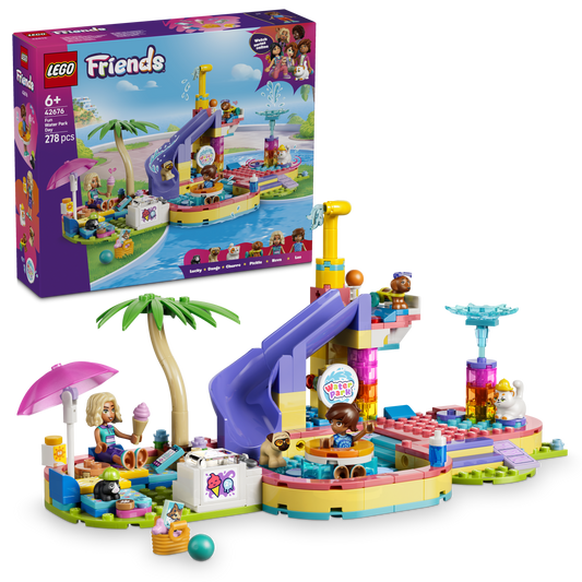 LEGO® | Friends: Fun Water Park Day (42676) - box and product image