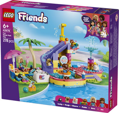 LEGO® | Friends: Fun Water Park Day (42676) - box detail