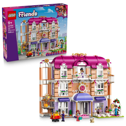 LEGO® | Friends: Heartlake City Grand Hotel (42704) - box and product image