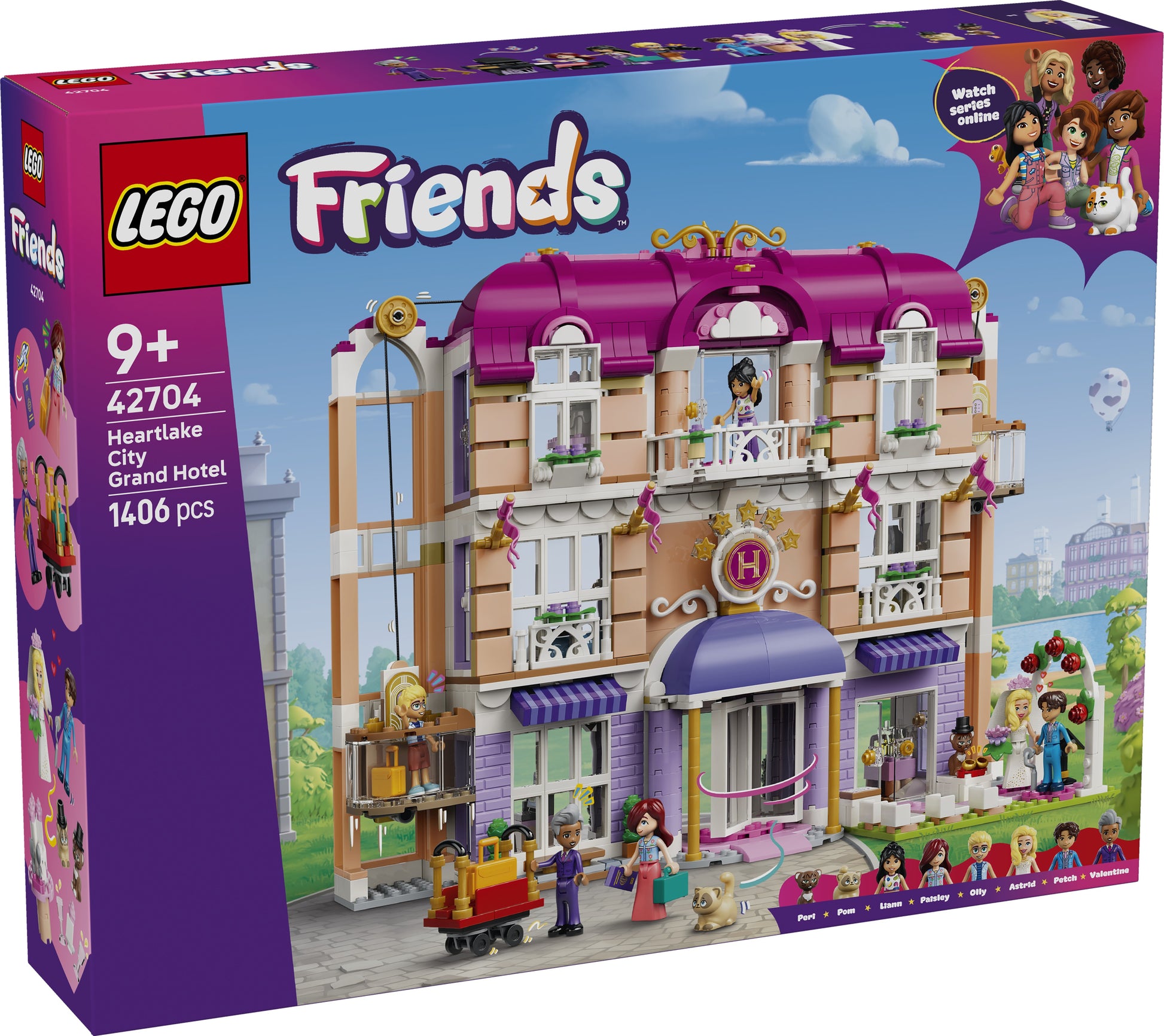 LEGO® | Friends: Heartlake City Grand Hotel (42704) - box front