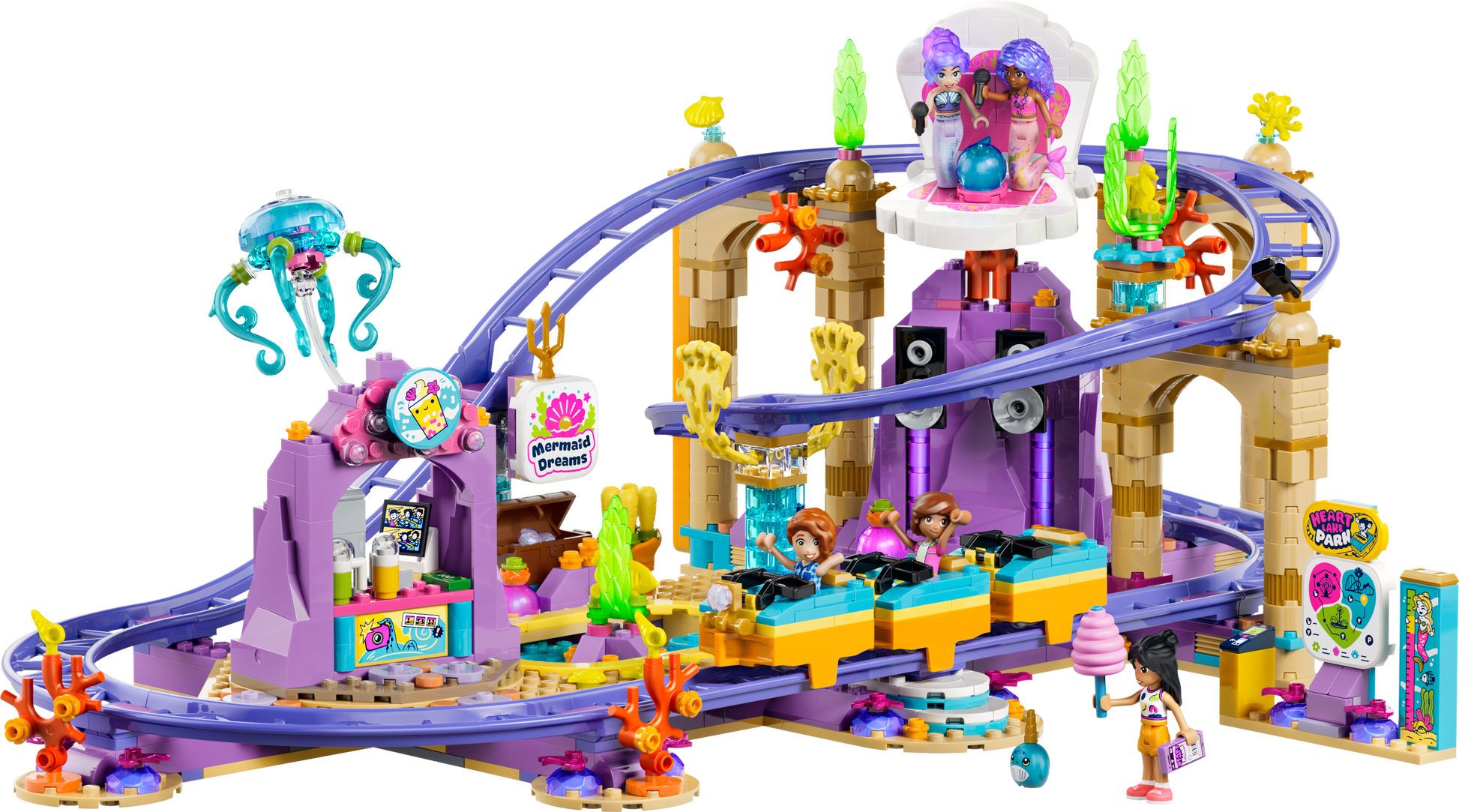 LEGO® | Friends: Mermaid Roller Coaster Ride (42703) - product image