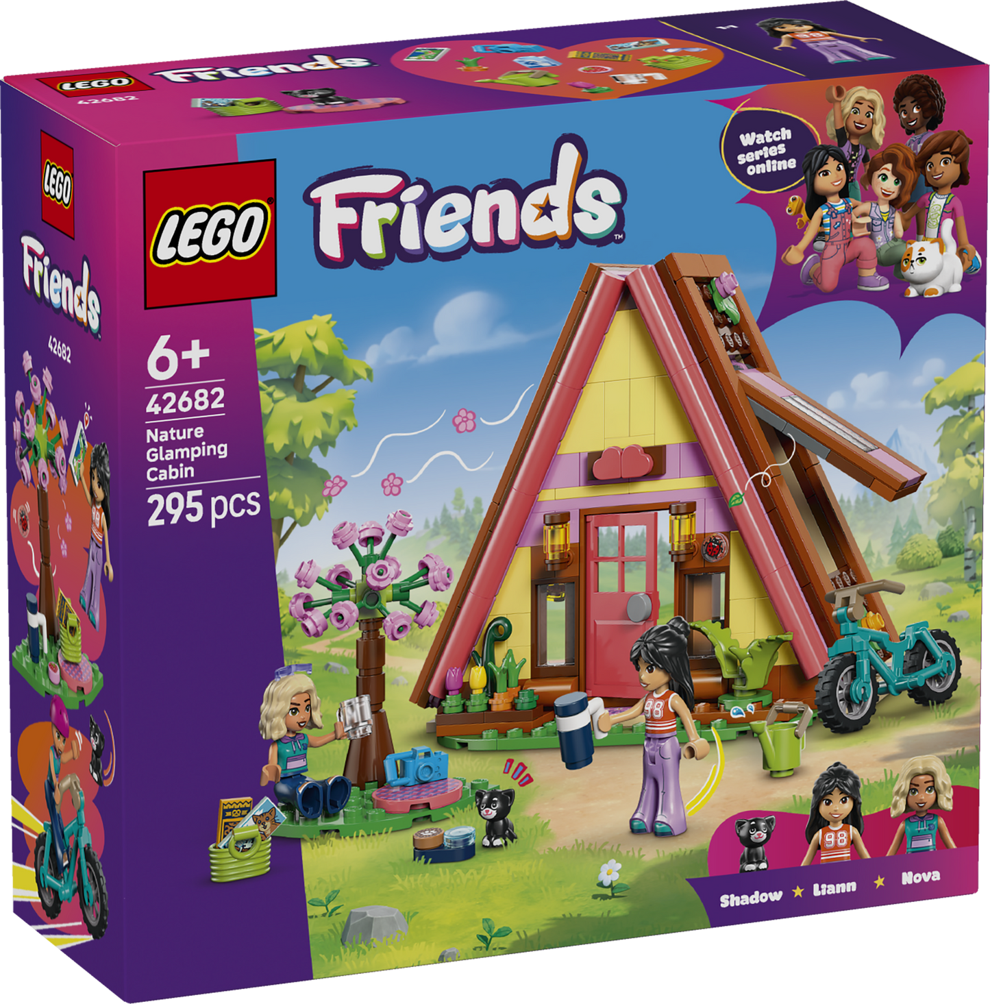 LEGO® | Friends: Nature Glamping Cabin (42682) - box front