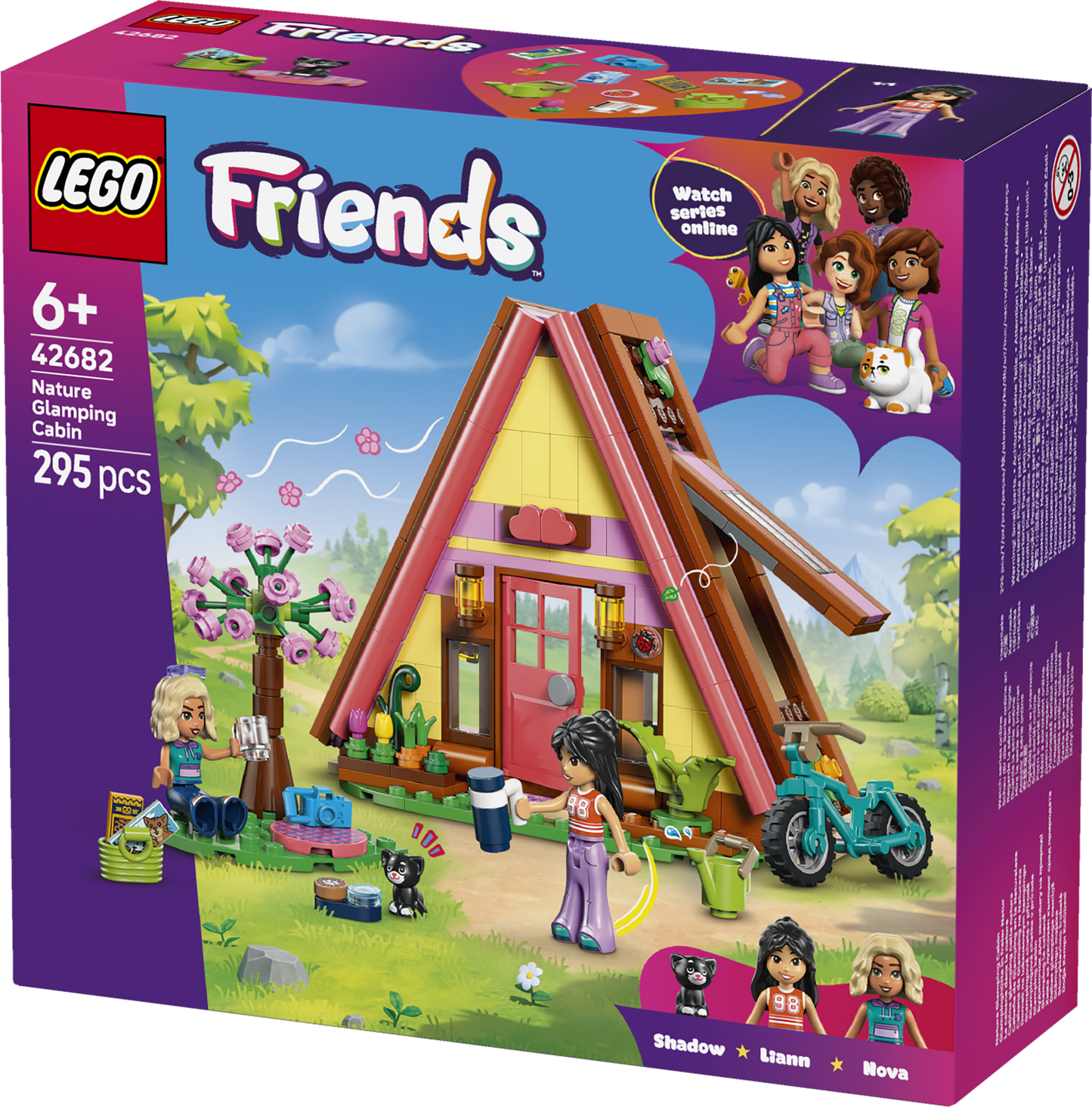 LEGO® | Friends: Nature Glamping Cabin (42682) - box detail