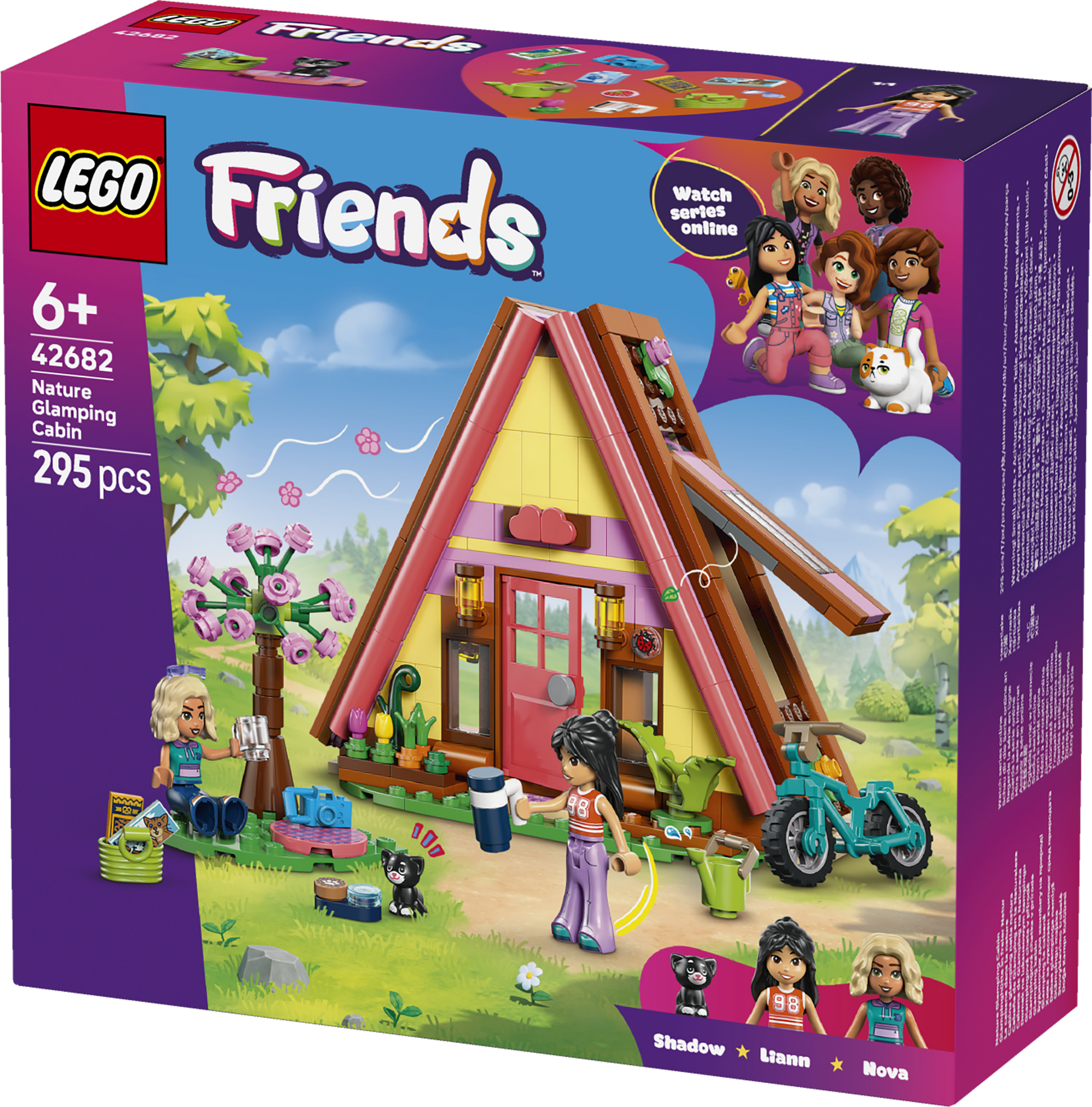 LEGO® | Friends: Nature Glamping Cabin (42682) - box detail