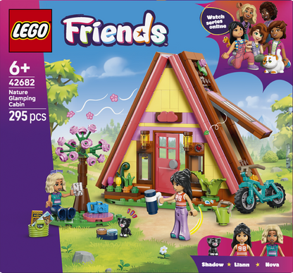 LEGO® | Friends: Nature Glamping Cabin (42682) - box back