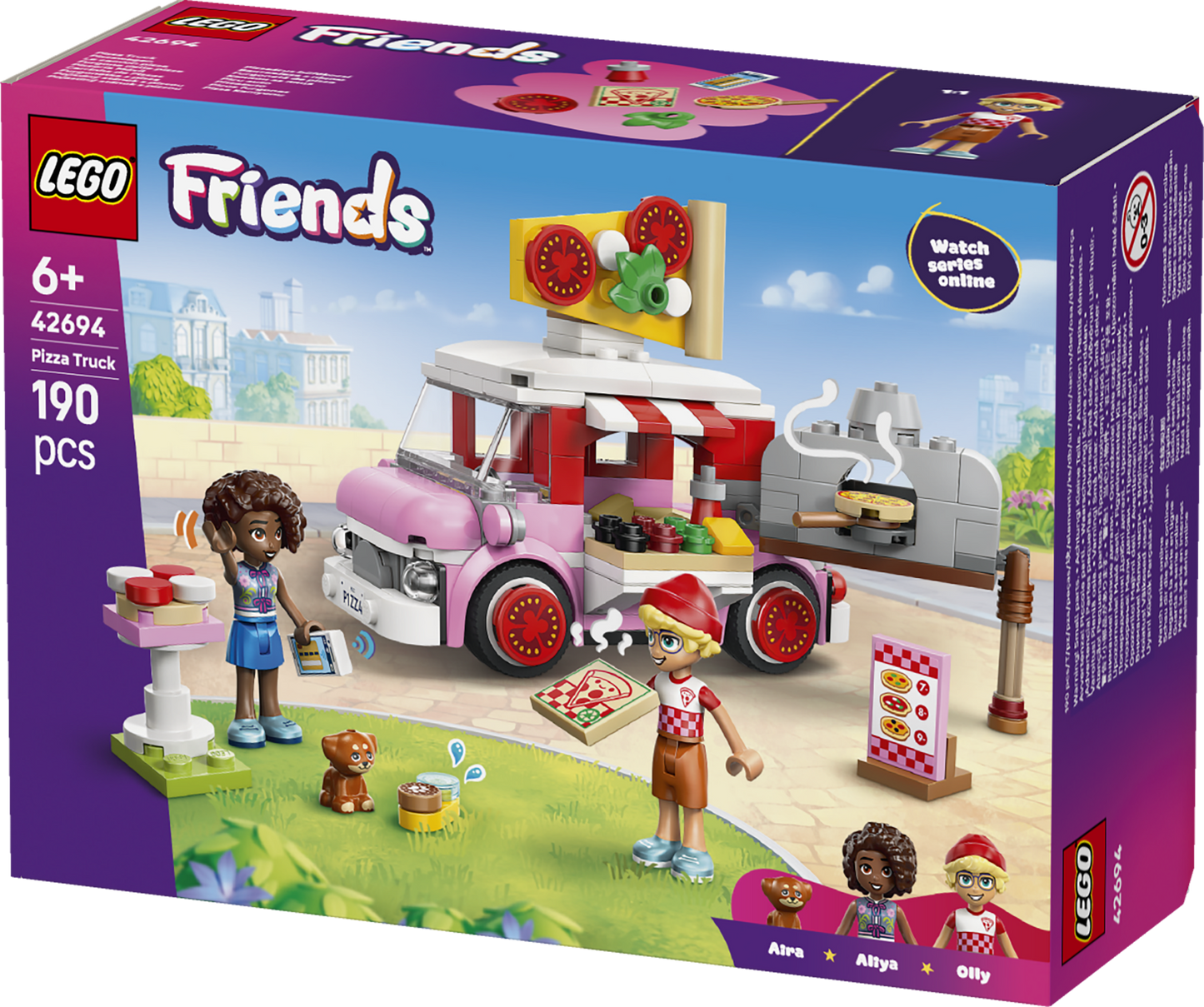 LEGO® | Friends: Pizza Truck (42694) - box detail