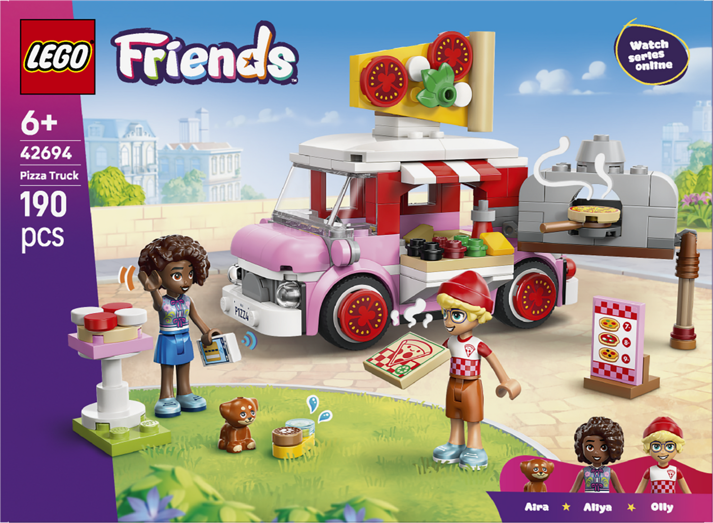 LEGO® | Friends: Pizza Truck (42694) - box back
