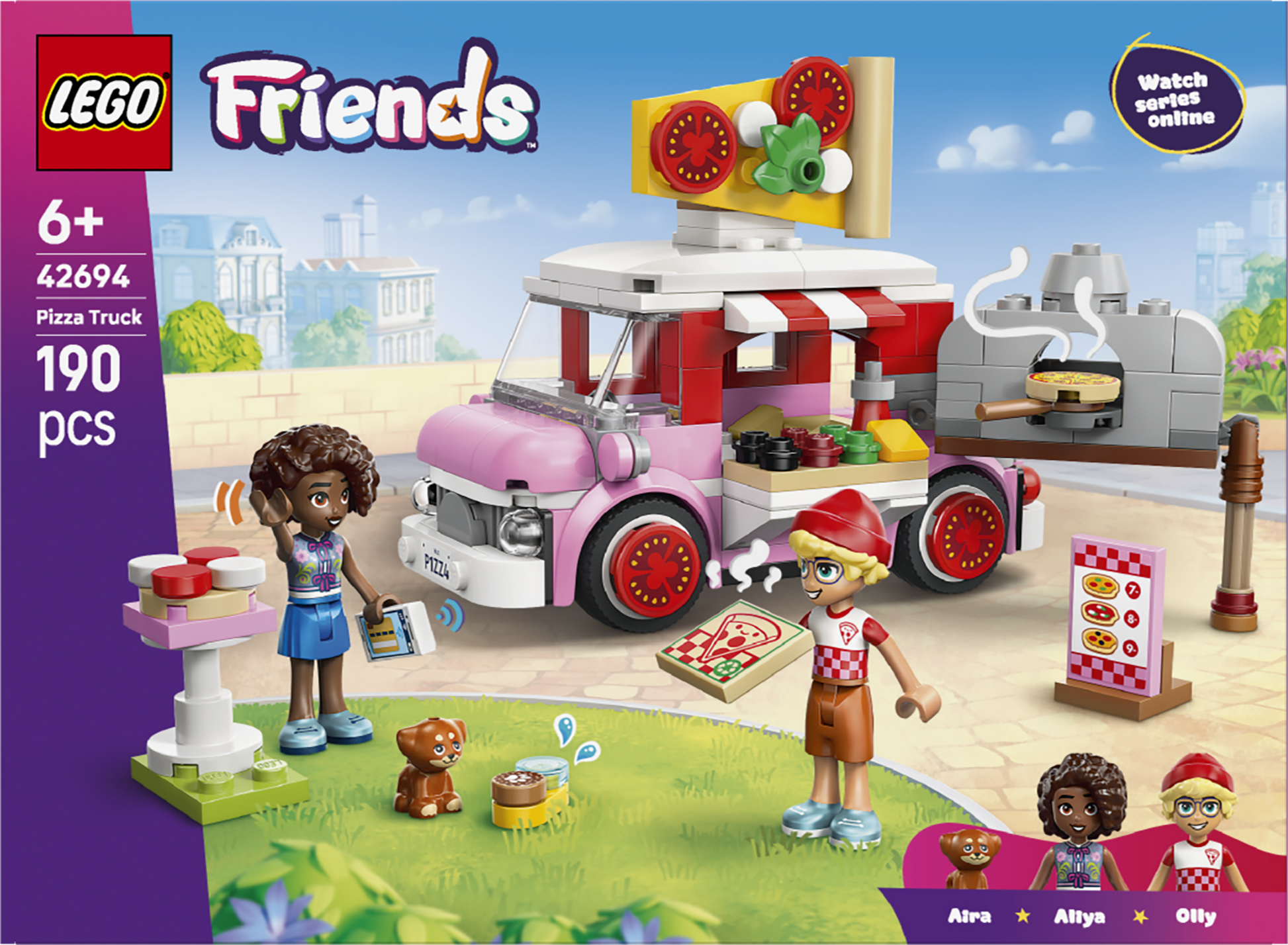LEGO® | Friends: Pizza Truck (42694) - box back