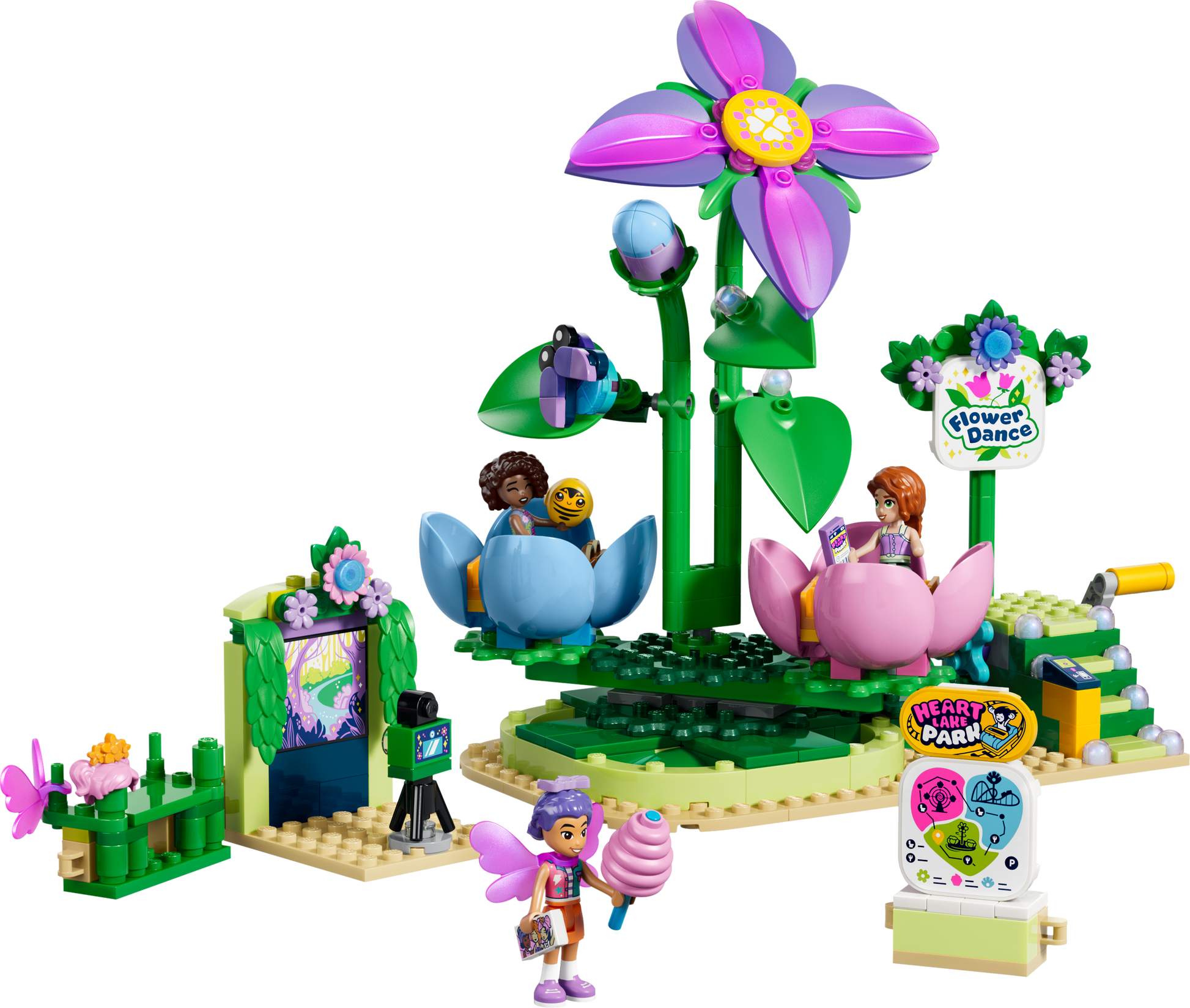 LEGO® | Friends: Spinning Flower & Fairy Teacup Ride (42702) - product image