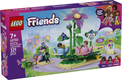 LEGO® | Friends: Spinning Flower & Fairy Teacup Ride (42702) - box front