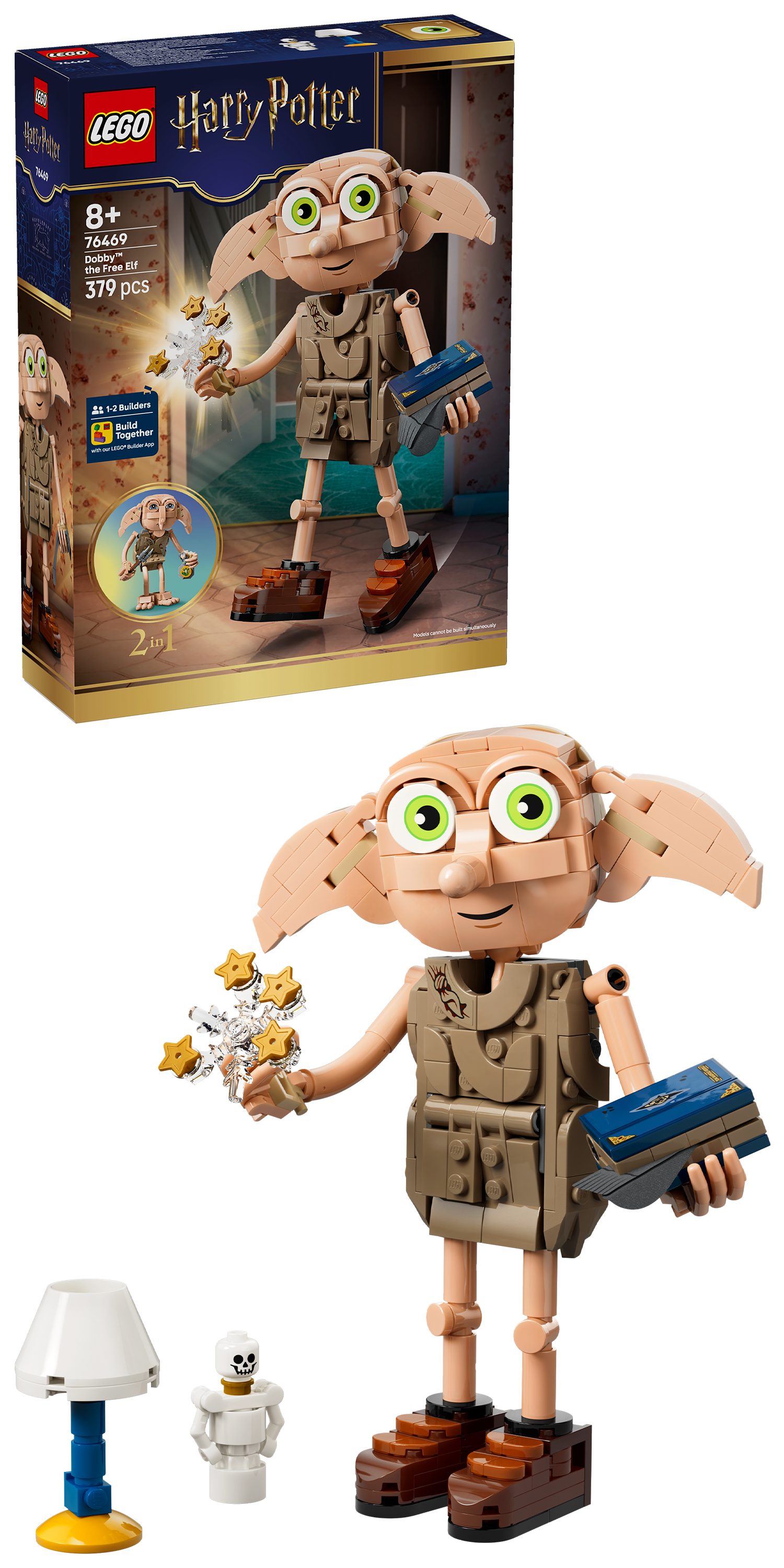 LEGO® | Harry Potter: Dobby the Free Elf (76469) - box and product image